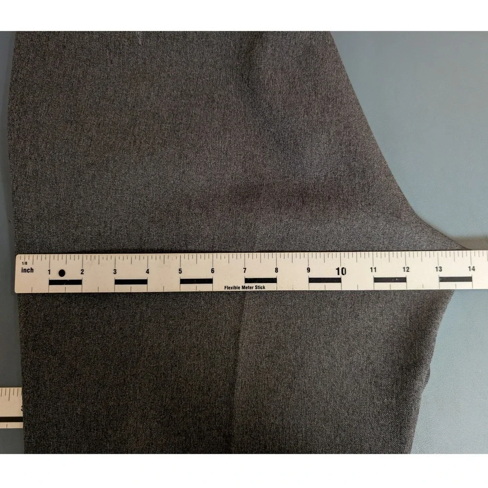 Vintage Levi's Action Slacks Mens 36x32 Grey Straight Leg Dress Pants 47610-2757